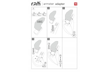 Armrest RATI GREY TITANIUM Toyota Aygo X 2025 Packaging status original