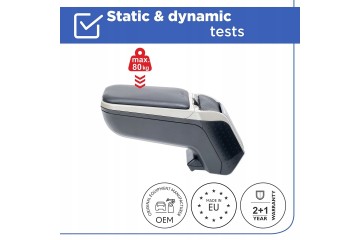 Reposabrazos para Toyota Aygo X, 2025- , Gris Titanio