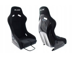 Sports Bucket Chair SLIDE R1 material Black L