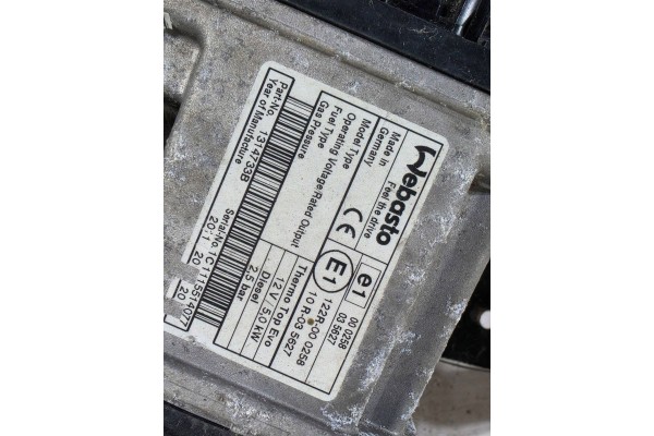 Calefactor Webasto para Opel Astra IV J