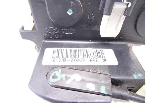813102Y000  CERRADURA PUERTA DELANTERA IZQUIERDA HYUNDAI IX35 (EL/LM) Style 2WD 2015 813102Y000 212090 HYUNDAI - 2