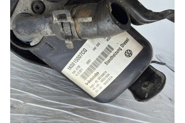 Webasto VW TOURAN 1T3 9022150A 1 97L diesel 103kW 2011 Customs tariff code 87089997