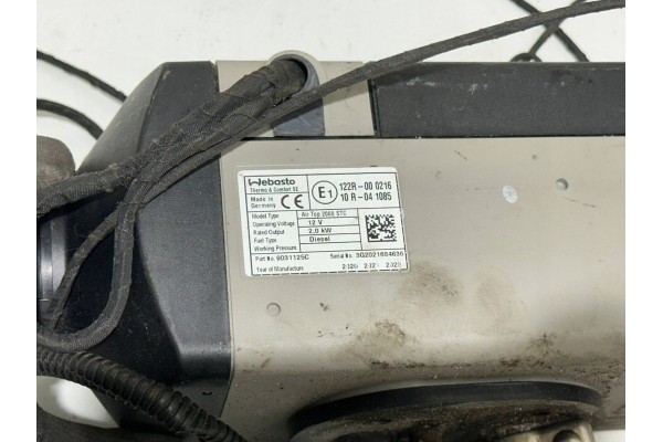 PARKING HEATER WEBASTO RENAULT MASTER III 9031125C Catalog number of the part 9031125C