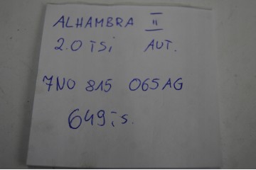 Calefactor estacionario Webasto Seat Alhambra II 2.0 TSI 7N0815065AG
