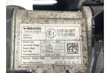 Webasto Heater for VW Touran 1K0815005MP Minivan 2 0 2010 2015 Catalog number of the original 1K0815005MP