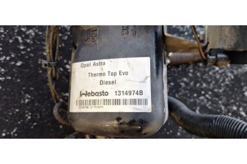 Opel Astra J IV Webasto 1314974B parking heater Termo Top Evo PILOT Part manufacturer Webasto