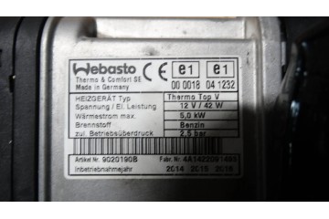 Webasto 3C0815005BM VW Passat B7 CC Facelift Gasolina