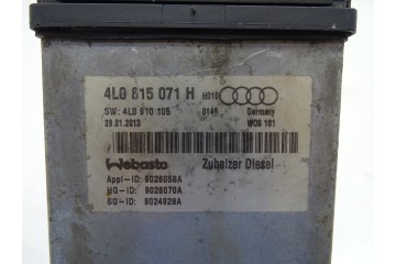 PARKING HEATER WEBASTO AUDI Q7 4L VW TOUAREG 7L 4L0815071H Product weight with unit packaging 3 kg