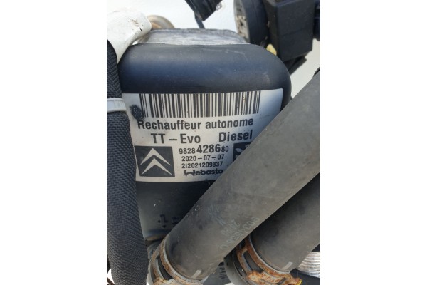 Calefactor estacionario Webasto Peugeot Citroën 9828428680