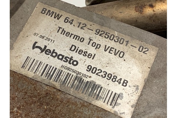 WEBASTO BMW F11 9250301 Kombi 3 0 09 17 Quality of parts according to GVO O original with manufacturer s logo OE