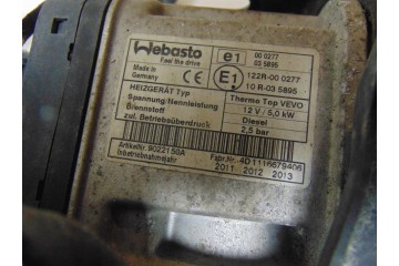 Calefactor estacionario Webasto VW Touran Caddy 1K0815005MC 9022150A