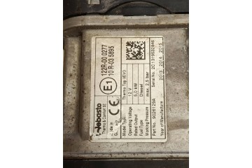 2013 Volkswagen PASSAT B7 Parking heater Webasto 3AA815005D Catalog number of the original 9026114A