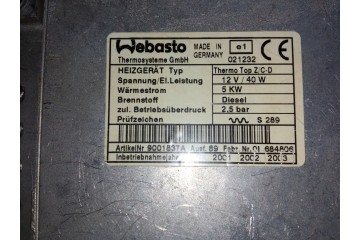 Controlador Webasto Diesel GSM con Monitorización de Temperatura Ther