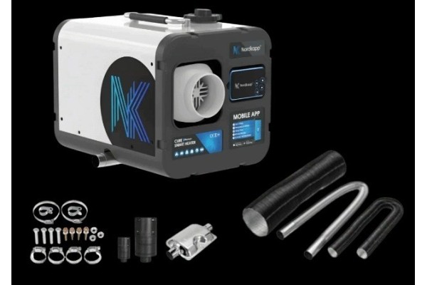 Portable parking heater Cube Bluetooth 5kW 12 24V Part manufacturer Webasto