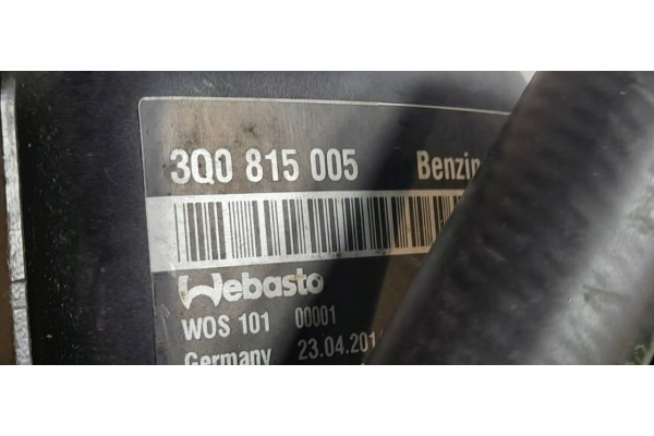 WEBASTO VW PASSAT B8 PETROL 3Q0815005 Catalog number of the part Volkswagen OE 3Q0815005