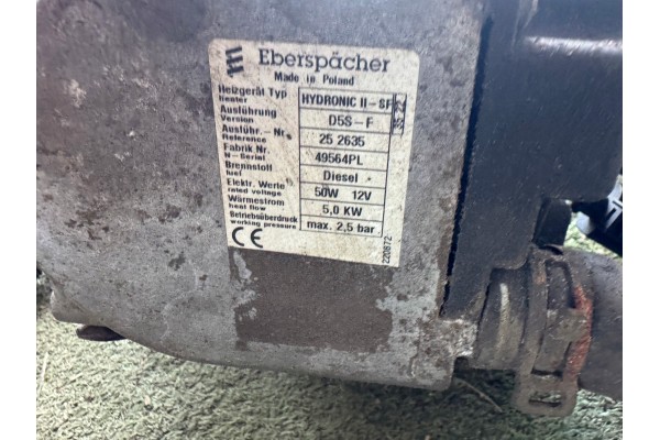 PARKING HEATER WEBASTO DIESEL AUDI Q5 SQ5 8R0 Catalog number of the part 258675