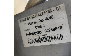 Parking heater Webasto Set BMW 5 F10 F11 4271153 Catalog number of the original 427115301