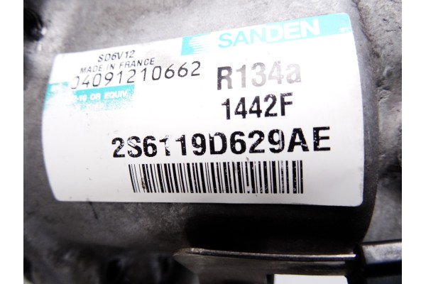 1442F COMPRESOR AIRE ACONDICIONADO FORD FIESTA (CBK)