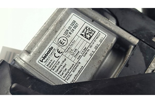 WEBASTO HEATING 31694778 VOLVO V60 II Car type passenger cars