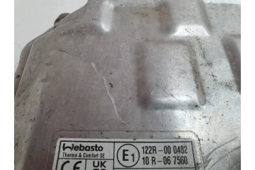 Webasto parking heater Range Rover Evogue 9041895A Catalog number of the part 9041895A Webasto Range MC
