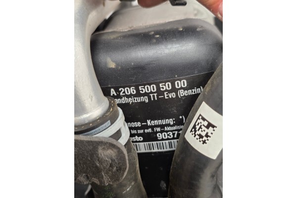 Webasto Mercedes Petrol Stop Heating New Mercedes W206 Quality of parts according to GVO O original with manufacturer s logo OE