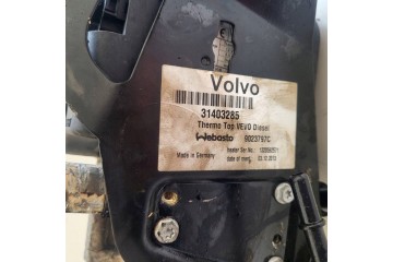 2014 Volvo V60 Parking heater Webasto 31403285 Customs tariff code 87089997