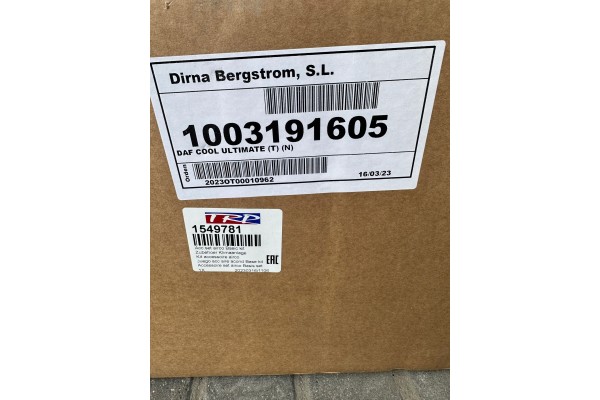 Aire Acondicionado de Techo para Parking TRP DAF XF XG XG Nuevo