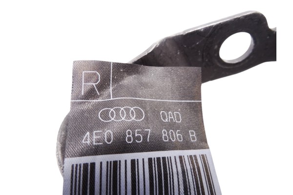 4E0857806B CINTURON SEGURIDAD TRASERO DERECHO AUDI A8 (4E) 3.0 TDI Quattro 2005 4E0857806B 211522 AUDI - 2