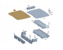 DOUBLE SIDED TRUNK MAT MERCEDES BENZ GLB OE A2486808700 Catalog number of the part A1746806301