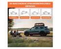 Roof rack 595 liters foldable waterproof container for Customs tariff code 42021990