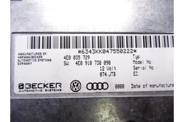 4E0035729  MODULO ELECTRONICO AUDI A8 (4E) 3.0 TDI Quattro 2005 4E0035729 211549 AUDI - 2