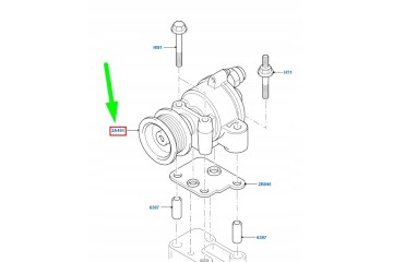 Vacuum pump FORD TRANSIT MK3 7C16 2A451 BB 1689115 ORIGINAL 1434548 Catalog number of the part 1689115