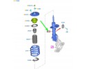 FORD MONDEO MK5 Front Left Shock Absorber DG9C 18K001 MEA 2122538 GENUINE Catalog number of the part 2122538