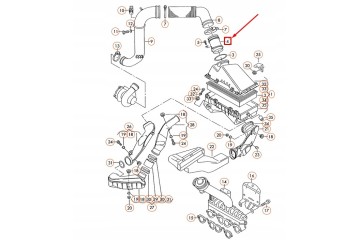 AUDI A3 8L Air flowmeter 074906461 ORIGINAL Packaging status original