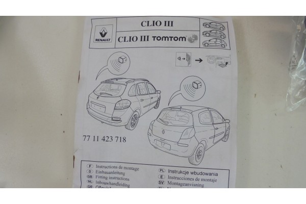 RENAULT CLIO III ALARM Part manufacturer Renault OE