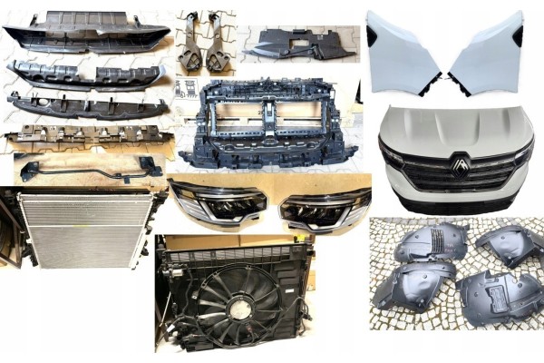 FRONT RENAULT HIT III IV 2 0 DCI MASK BUMPER FENDERS RADIATOR LAMPS