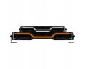X SPIDER VENOM HALOGEN LONG RANGE LED STROBO POZ