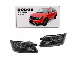 DODGE JOURNEY AND 2008 2020 FRONT LAMPS BLACK SET 68200085AB EUROPE