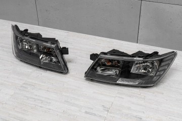 DODGE JOURNEY AND 2008 2020 FRONT LAMPS BLACK SET 68200085AB EUROPE Catalog number of substitutes 68200084AB