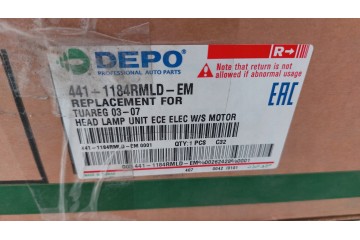 Depo 441 1184RMLD EM Headlight Version European