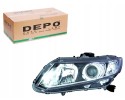 HEADLAMP LEFT HONDA CIVIC IX SEDAN 2011 DEPO Catalog number of the original HONDA 33150 TR0 G01