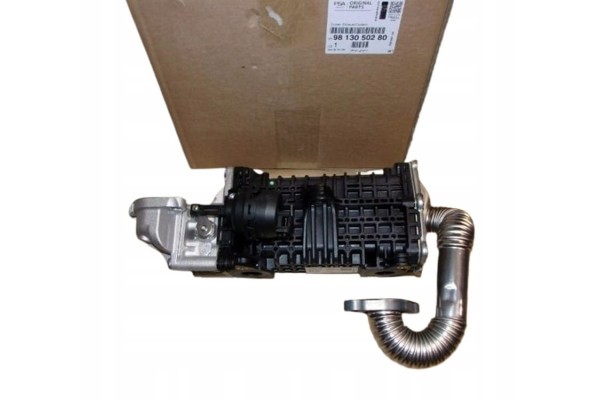 Original Exhaust Gas Cooler 9813050280 Citroen Peugeot Ford 1 5 BlueHDI Catalog number of the part CITROEN BERLINGO IV CHODNICZK