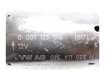 02E911023H  MOTOR ARRANQUE SEAT TOLEDO (5P2) Sport-up 2006 02E911023H 211614 SEAT - 1