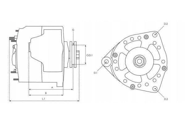 Alternador AS-PL A3328