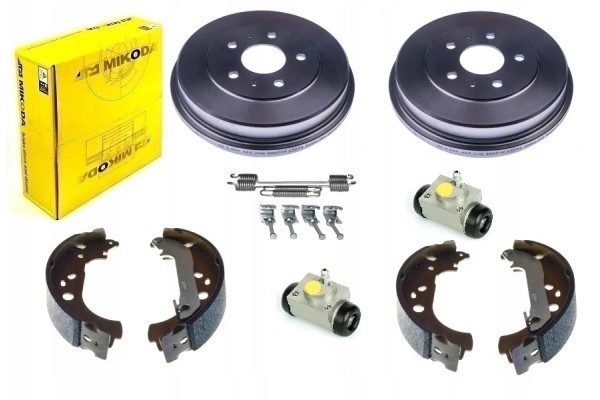 cylinder jaw drums set FORD FOCUS II 2004 REAR SET
