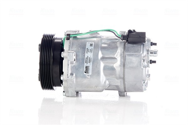 Compressor air conditioning NISSENS 890761 Car type buses cargo vans passenger cars