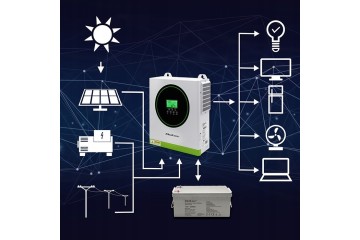 Qoltec Off Grid 3500W MPPT Solar Inverter with 24V Wi Fi Option Part manufacturer AHE
