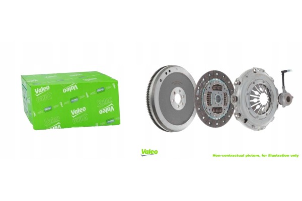 Valeo 845168 Clutch set clutch flywheel OPEL ASTRA H 4in1 Wheel type rigid flywheel