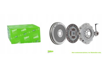 Valeo 845168 Clutch set clutch flywheel OPEL ASTRA H 4in1 Wheel type rigid flywheel