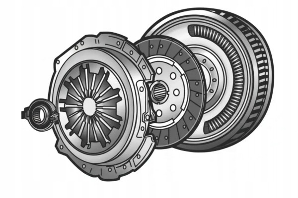 CLUTCH SET THRUST BEARING DISC
